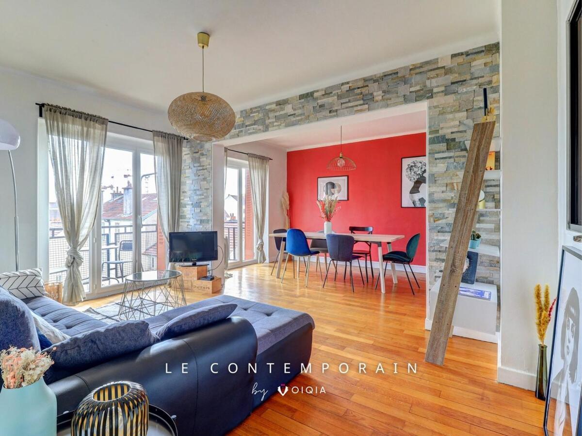 第戎Le Contemporain ~ Balcon ~ Parking公寓 外观 照片